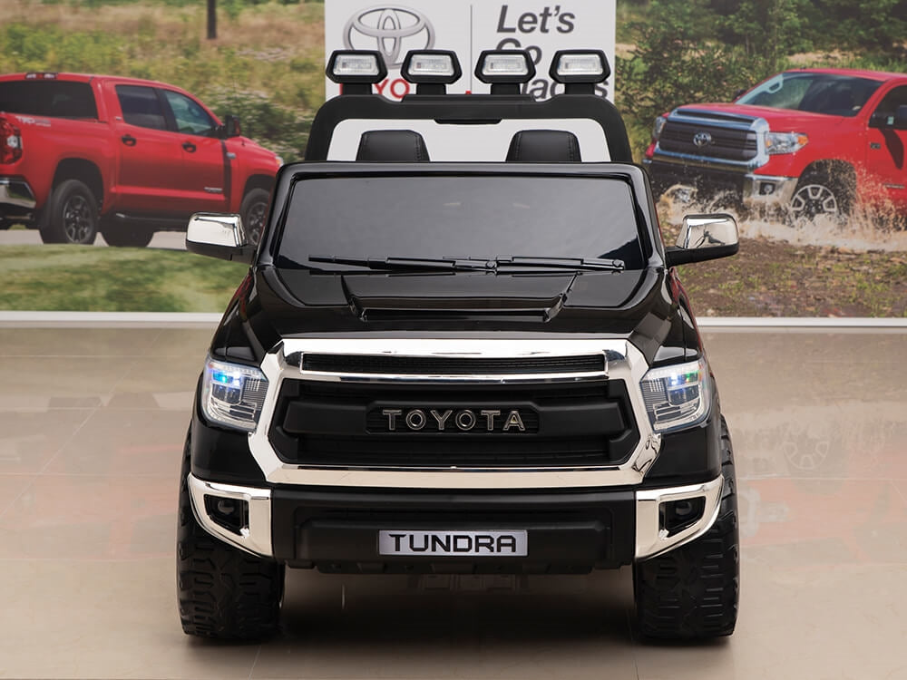 12V Kids Battery Powered Remote Control SPECIAL EDITION Toyota Tundra Ride On Truck - Black
