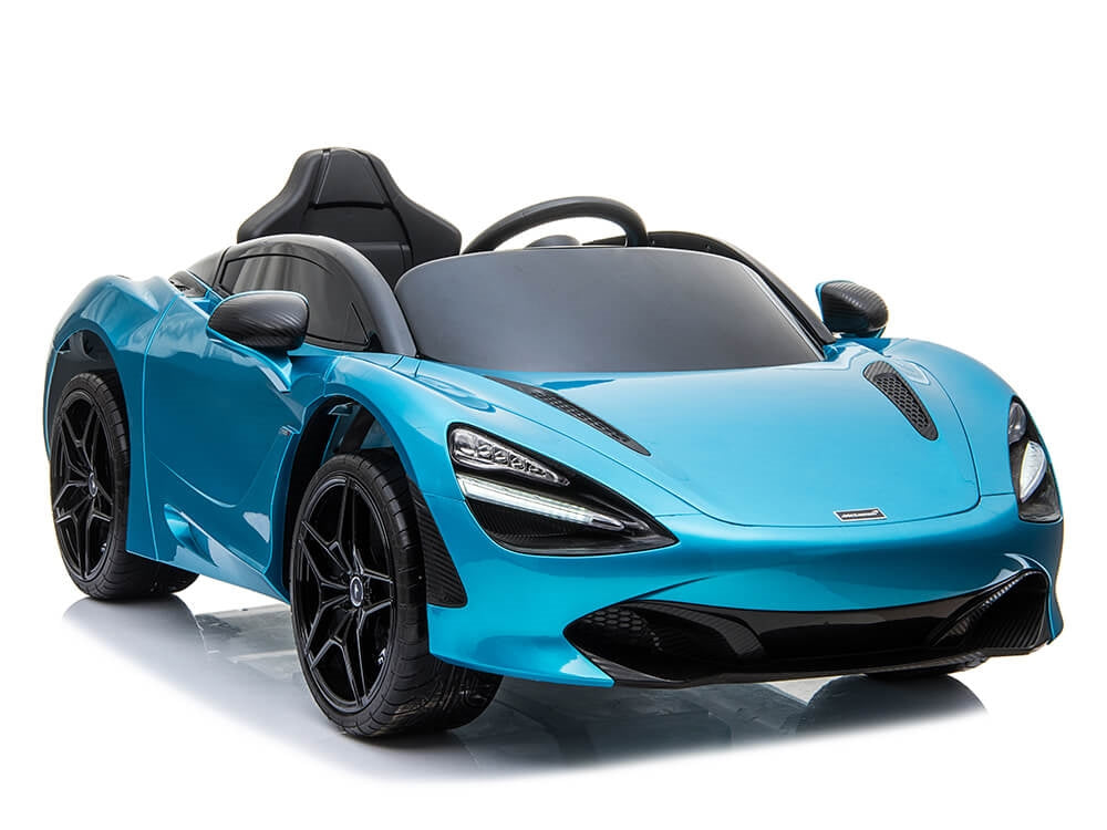 McLaren 720S 12V Kids Electric Ride On Car w/ Remote Control - Painted Blue