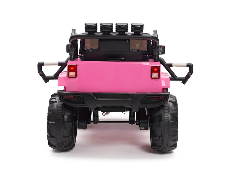 Kids 12V Battery Operated Ride On Truck with Big Wheels RC / Remote Control - Pink