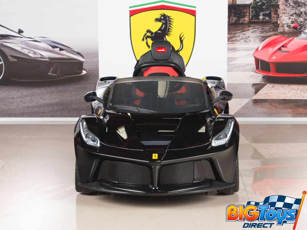 Ferrari 12V LaFerrari Kids Electric Ride On Car with MP3 and Remote Control - Black
