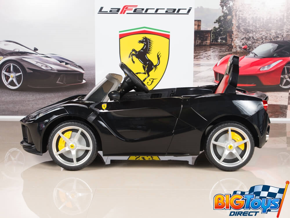 Ferrari 12V LaFerrari Kids Electric Ride On Car with MP3 and Remote Control - Black