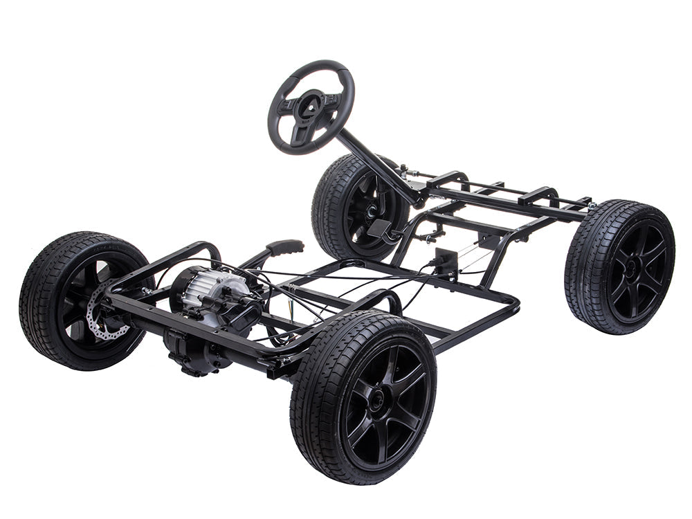 24V Super Sport GT Kids Ride On Car - Black