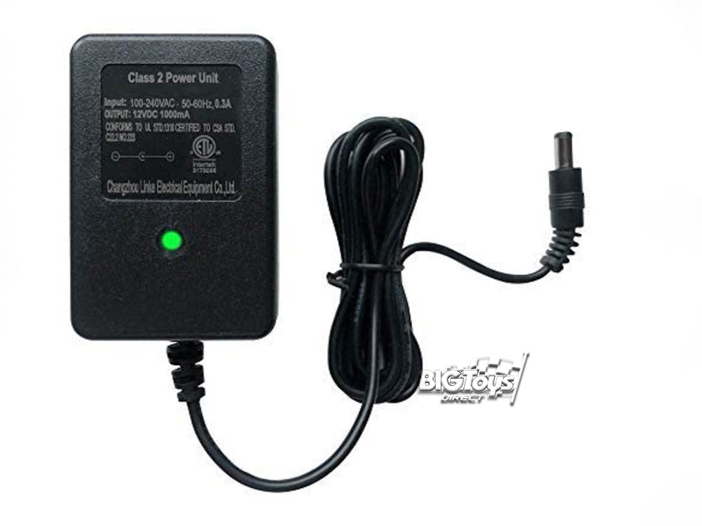 12V Charger for Big Toys Direct Ride On Truck w/ Big Wheels