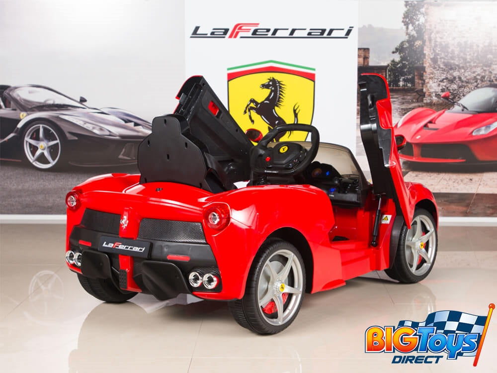 Ferrari 12V LaFerrari Kids Electric Ride On Car with MP3 and Remote Control - Red