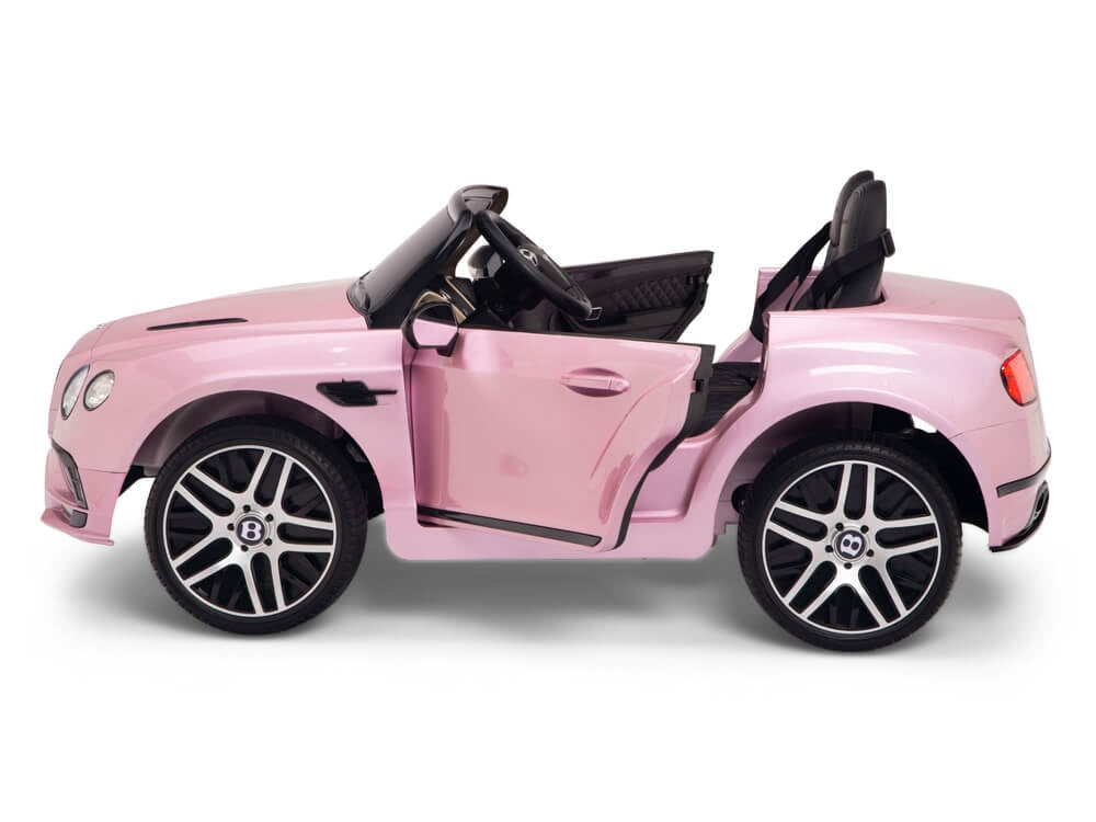 12V Bentley Continental Supersports Kids Battery Operated Ride On Car with Remote - Pink
