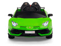 12V Lamborghini Aventador SVJ Kids Ride On Sports Car with Remote - Green