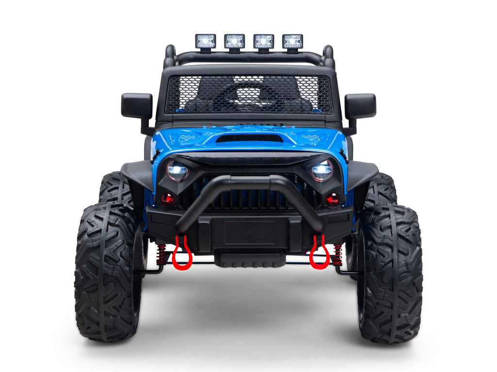 Nighthawk Kids 24V Battery Operated Ride On Truck With Remote - Blue